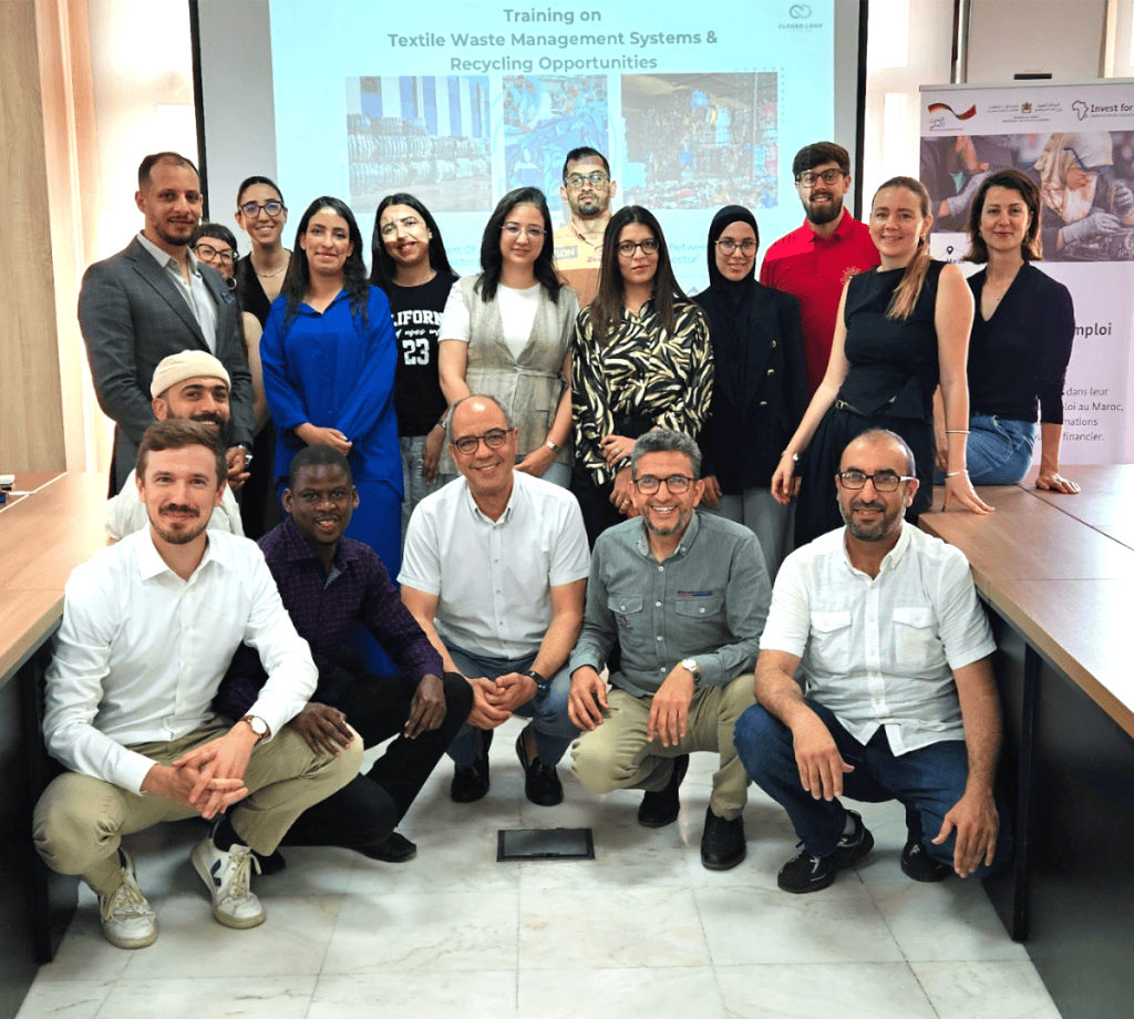 Closed Loop Fashion training at ESITH Morocco