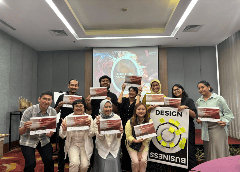 Participants at Circle Economy Training of Trainers in Bandung
