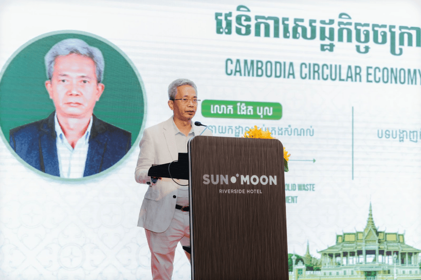 Mr. Nget Bol, Deputy Director of the Department of Solid Waste Management, Ministry of Environment